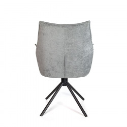 Fred Swivel Dining Chair Grey